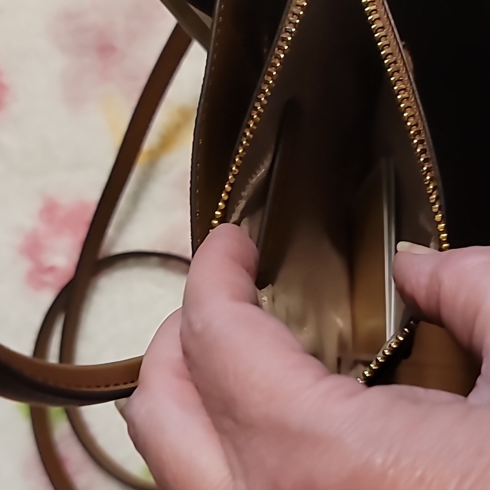 Michael Kors Brown Crossbody Handbag - Picture 6 of 9